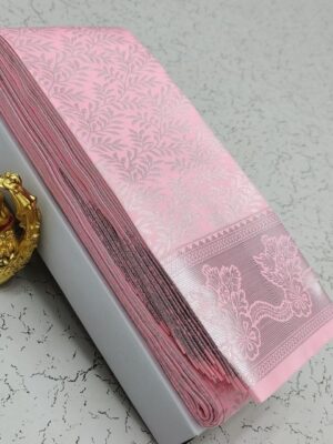 Royal Pink kanchi Silk Saree