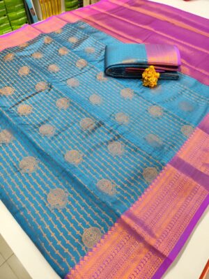 Semi Soft Silk Vairaoosi Pattern