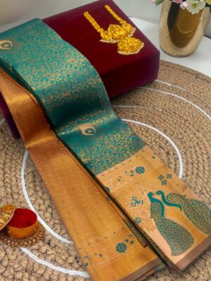 Premium Peacock Designer Saree