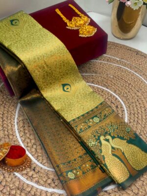 Premium Peacock Designer Saree