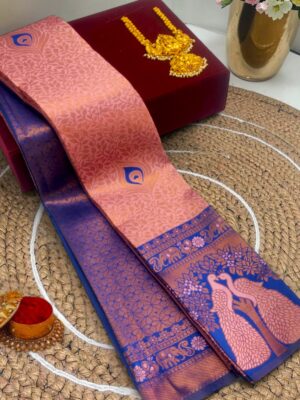 Premium Peacock Designer Saree