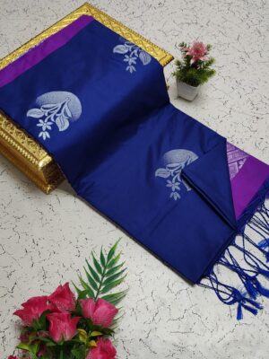 Royal Blue Premium Saree