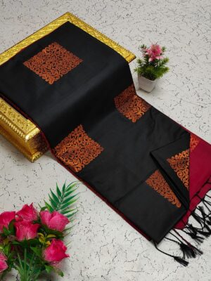 Classic Black Premium Saree