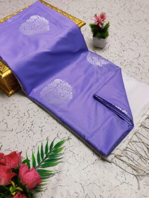 Elegant Lavender Saree
