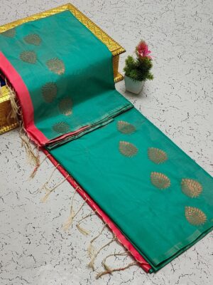 Emerald Grace Saree