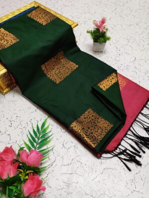 Emerald Green Premium Saree