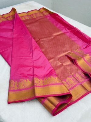 Kanchi Pallakku Saree