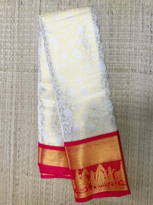 Antiquee Bridal Pallaku Saree